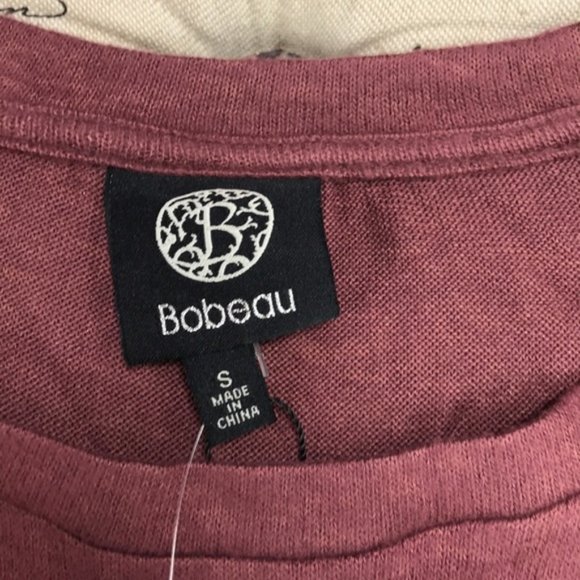 Bobeau Fleece Side Button TOP - Picture 3 of 5